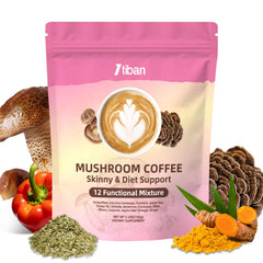 Itiban slim mushroom frontal del envase destacando etiqueta clara y beneficios