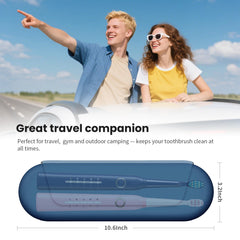 iTOKGOK estuche en neceser de viaje mantiene cepillo protegido
