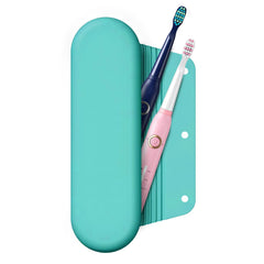iTOKGOK estuche frontal mint green protege cepillo y ahorra espacio