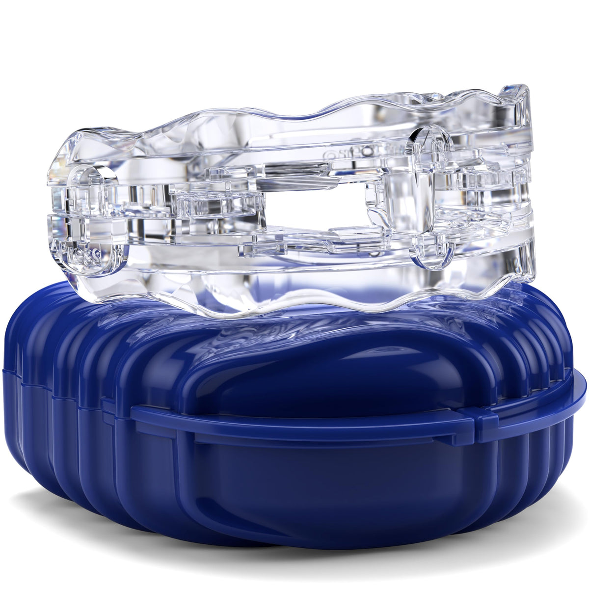 Itus Mouthguardz vista frontal del protector para ajuste seguro