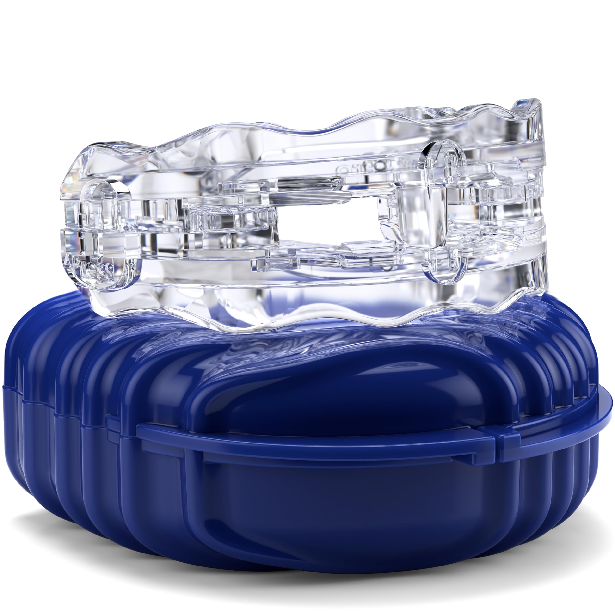 Itus Mouthguardz protector frontal en empaque mostrando seguridad