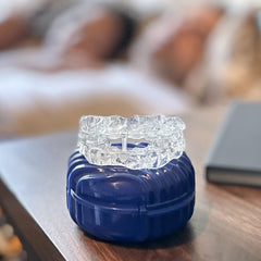 Itus Mouthguardz etiqueta FDA mostrando aprobación y confianza