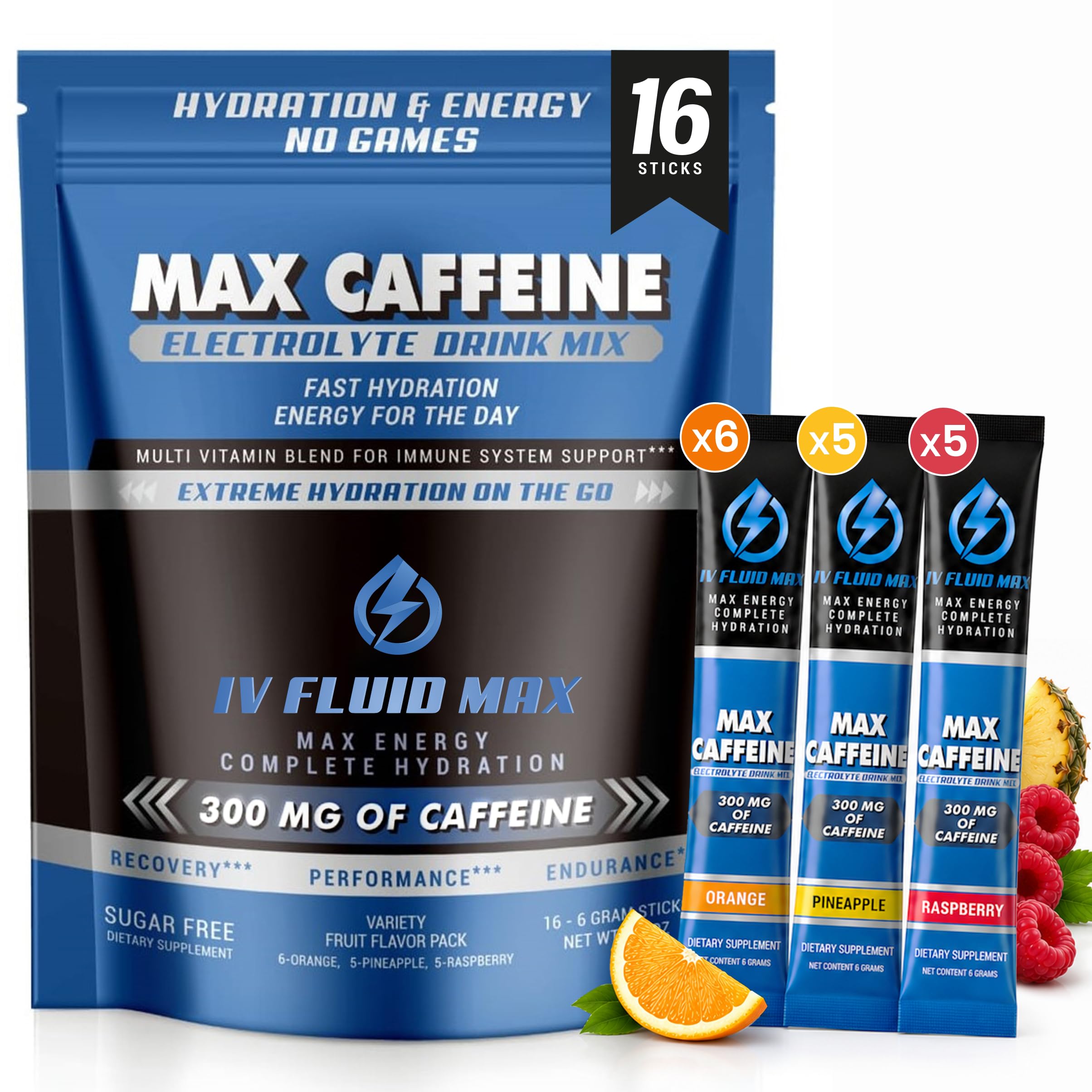 IV FLUID MAX empaque frontal mostrando información clave y conveniencia
