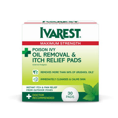 Ivarest envase frontal portátil mostrando 30 toallitas y conveniencia