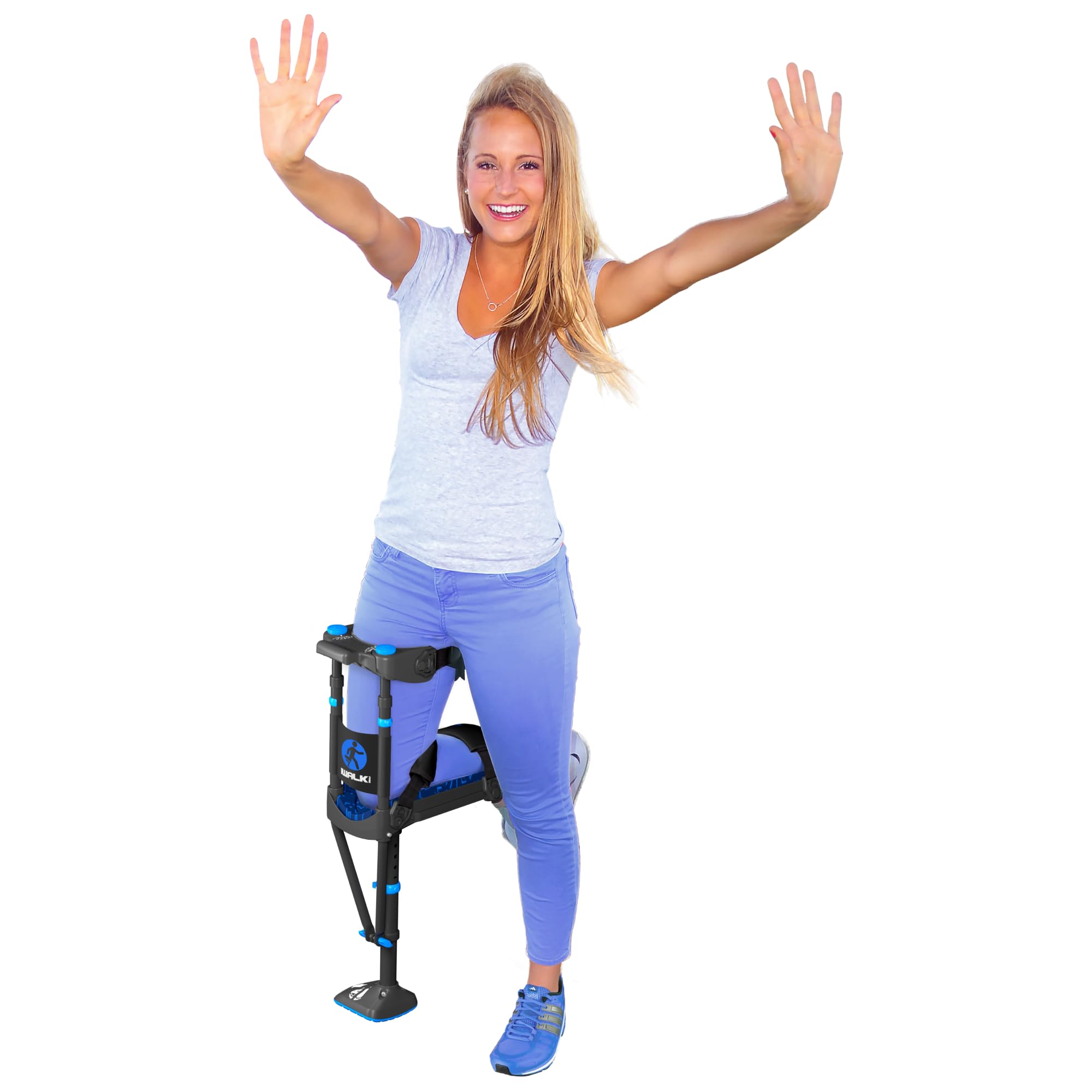 iWALK3.0 paquete frontal mostrando el kit completo y beneficio de movilidad