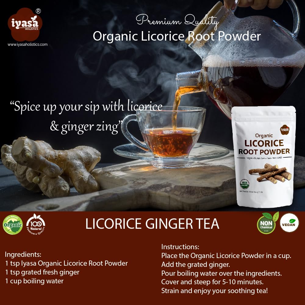 Iyasa Holistics infusión en taza que resalta sabor natural