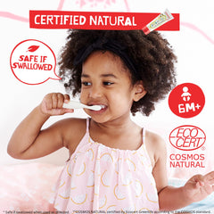 JACK N' JILL textura del dentífrico sin espuma para cepillado suave