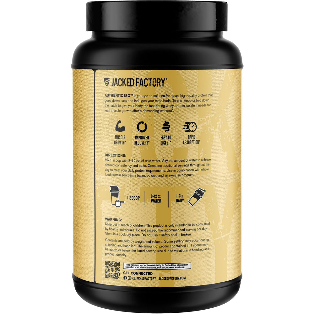 Jacked Factory batido en gimnasio ilustrando recuperación rápida tras ejercicio