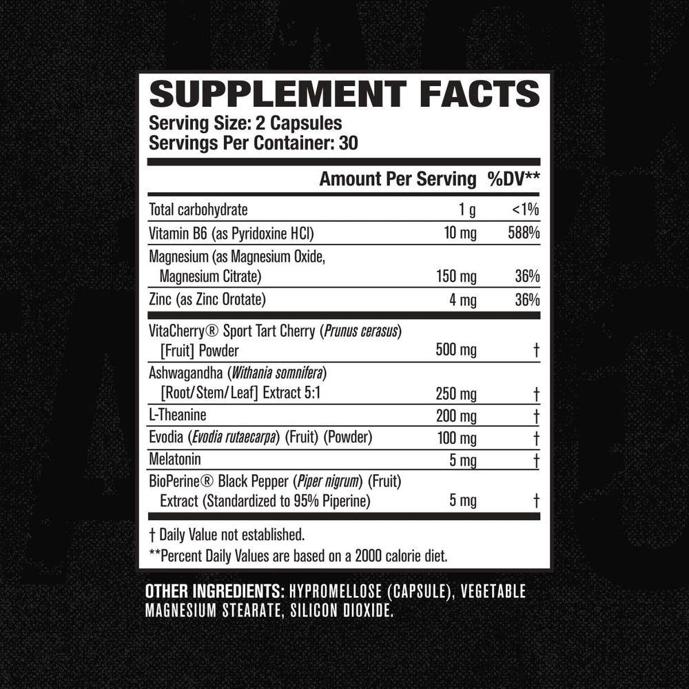 Jacked Factory zoom lista de ingredientes clave y dosificaciones claras