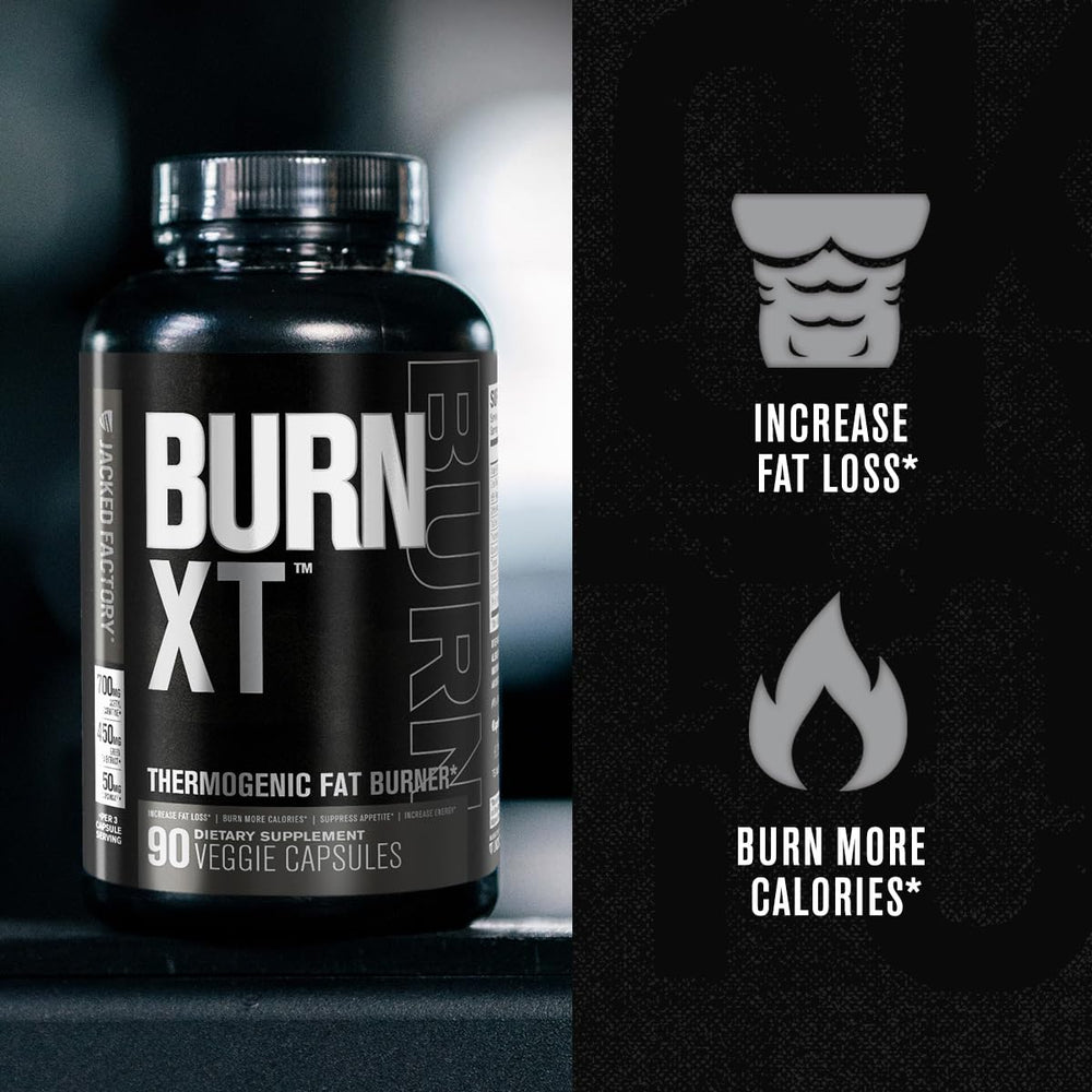 Jacked Factory etiqueta en primer plano que resalta ingredientes patentados y beneficios