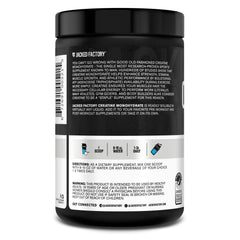 Jacked Factory sello Informed Choice y lote certificado, seguridad competitiva