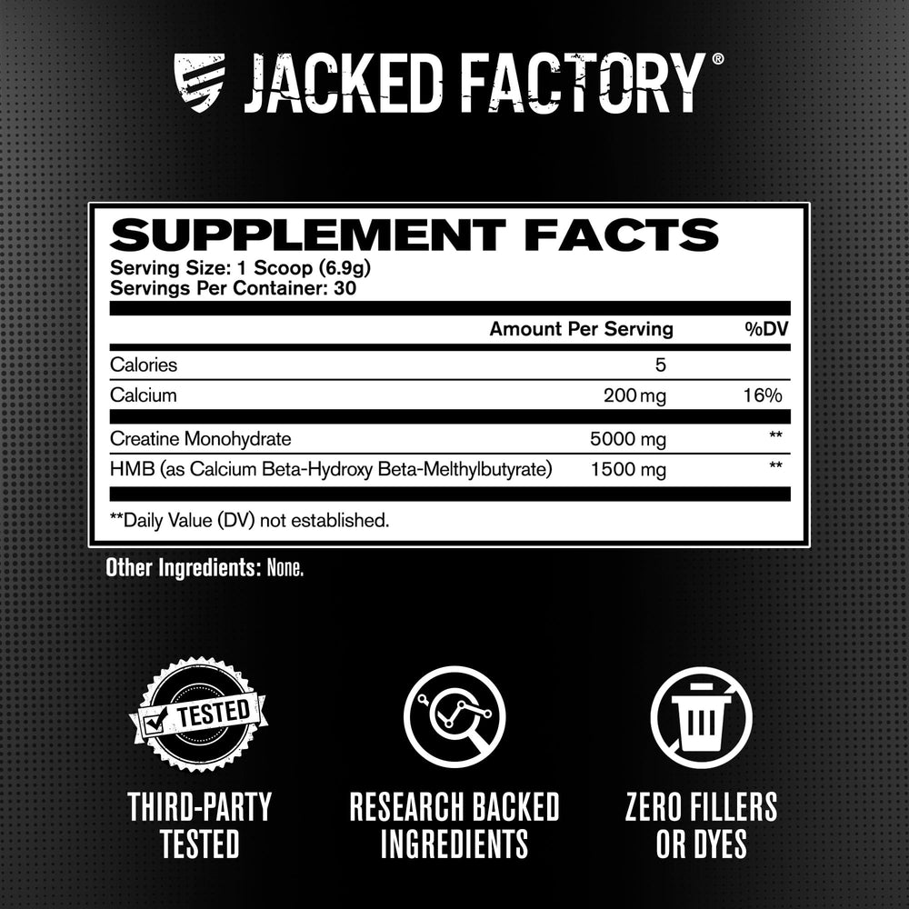Atleta usando Jacked Factory durante sesión de fuerza para potencia