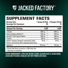 Jacked Factory acercamiento al color Strawberry Lemonade para apetito