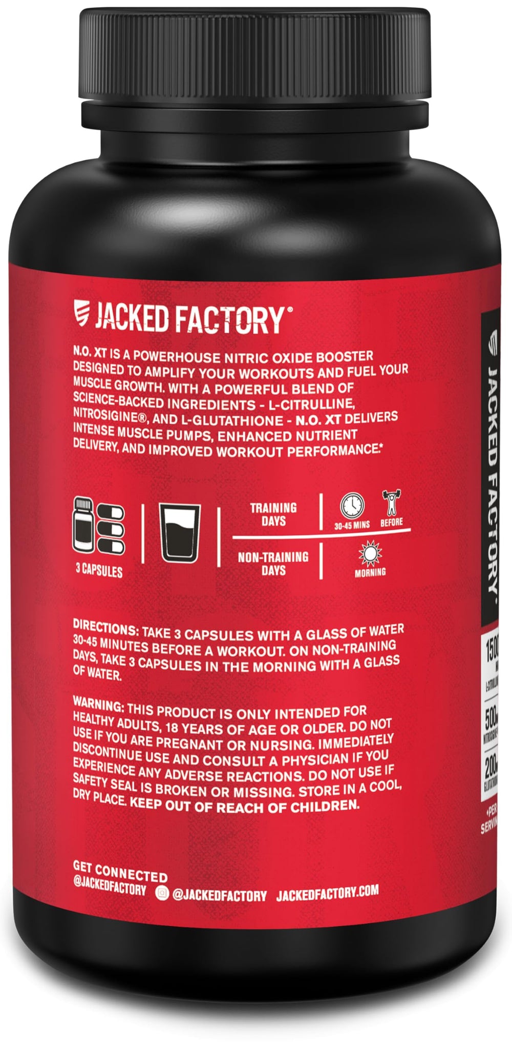 Jacked Factory estilo de vida con atleta para motivar rendimiento