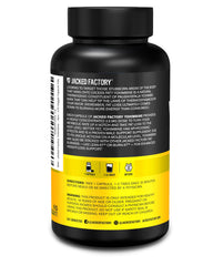 Jacked Factory etiqueta nutricional enfocada en pureza y sin rellenos