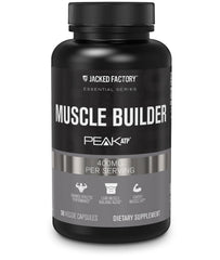 Jacked Factory frontal del envase mostrando diseño y beneficios visibles