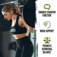 Jacked Factory gominolas en mano para comparar tamaño y dosificación