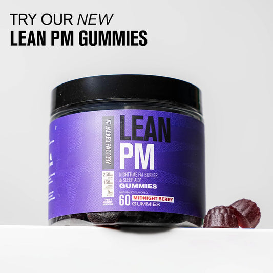 Jacked Factory Lean PM detalle de ingredientes naturales mayor transparencia