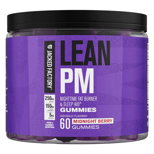 Jacked Factory frasco frontal Midnight Berry muestra producto y conveniencia