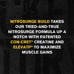 Etiqueta de Jacked Factory con ingredientes clave como Con-Cret y elevATP claros