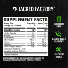 Jacked Factory nitrosurge comparación de tamaño con manzana para escala