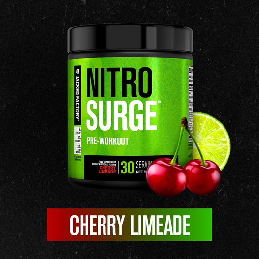 Jacked Factory NITROSURGE textura del polvo fino para mezclas rápidas y solubles
