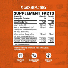 Jacked Factory pastillas derramadas que facilitan dosis y apariencia