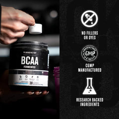 Jacked Factory porción servida cerca para destacar dosificación precisa y conveniencia