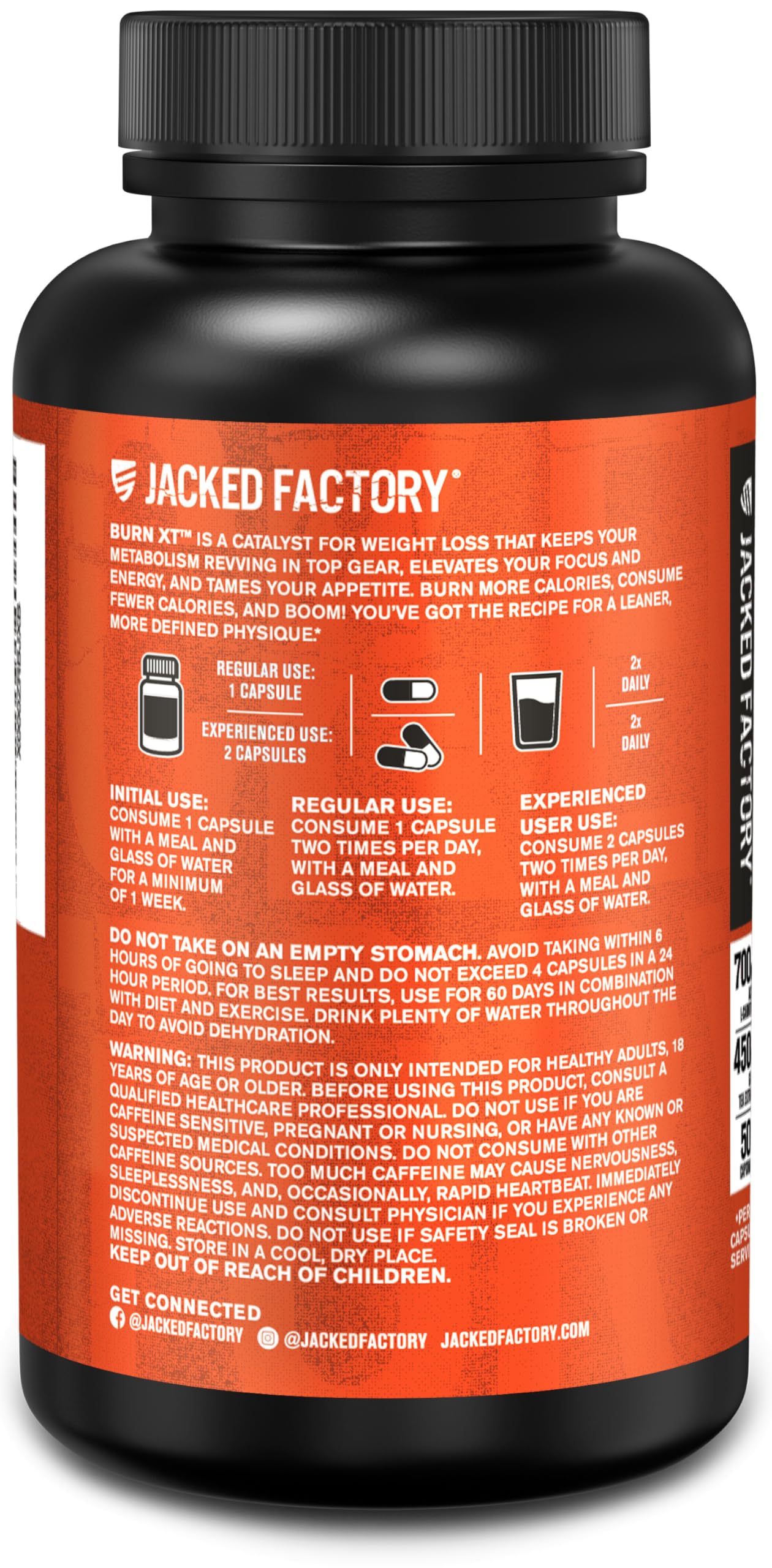 Jacked Factory producto en uso en gimnasio para energía y foco