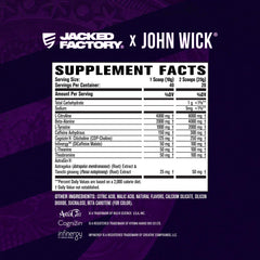 Jacked Factory Wick Mode cucharada del polvo midiendo una porción precisa