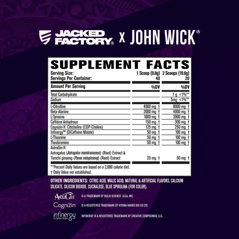 Jacked Factory Wick Mode en uso en gimnasio mejora energía y concentración