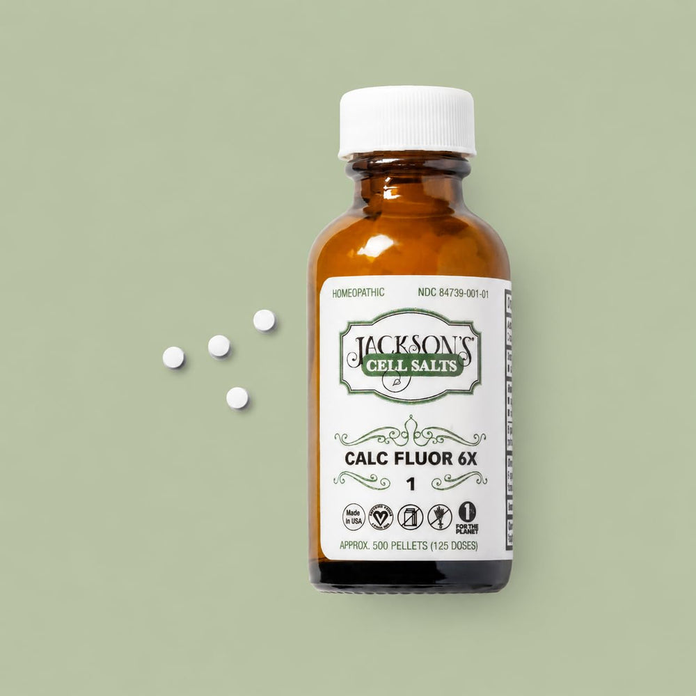 Jackson's lista de ingredientes simples enfatizando pureza
