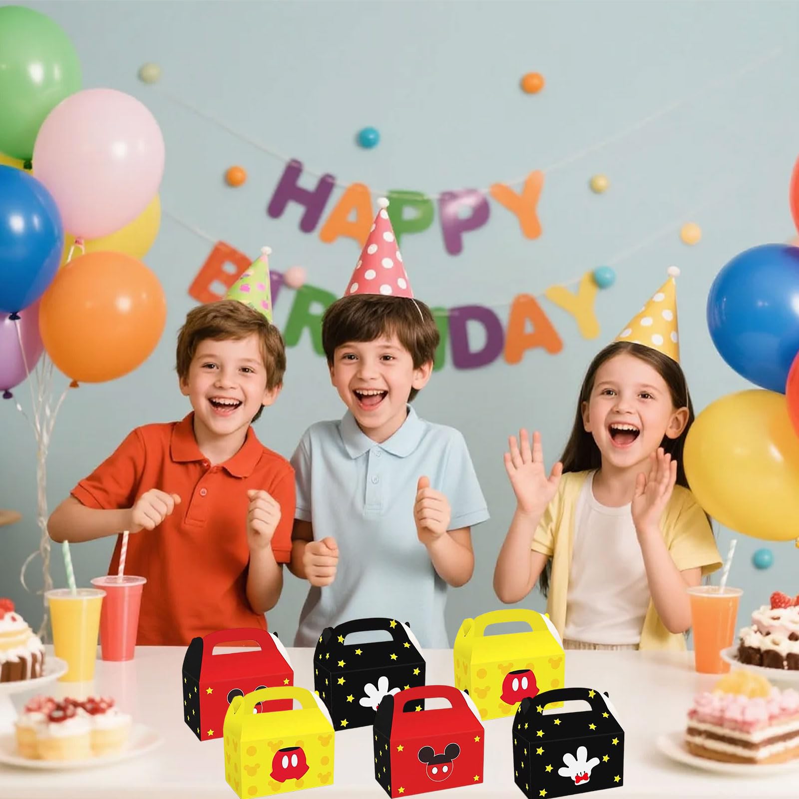 JAMNSY caja ensamblada con dulces, lista para regalar