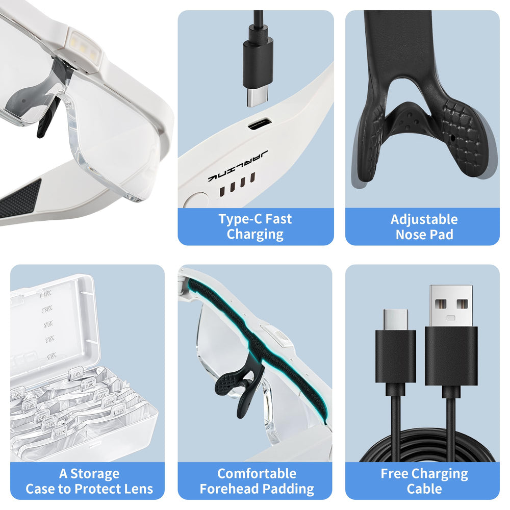 JARLINK puente nasal de goma moldeable que aporta comodidad prolongada