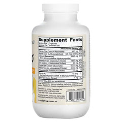 Jarrow Formulas cápsula abierta mostrando contenido y absorción mejorada