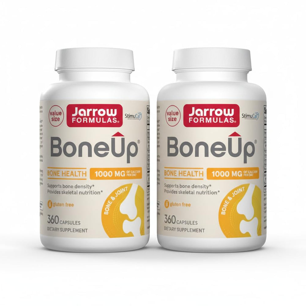 Jarrow Formulas vista frontal del envase que muestra la fórmula completa y beneficios