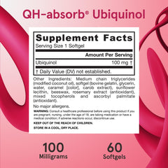 Jarrow Formulas botella abierta con softgels para ver contenido y presentación