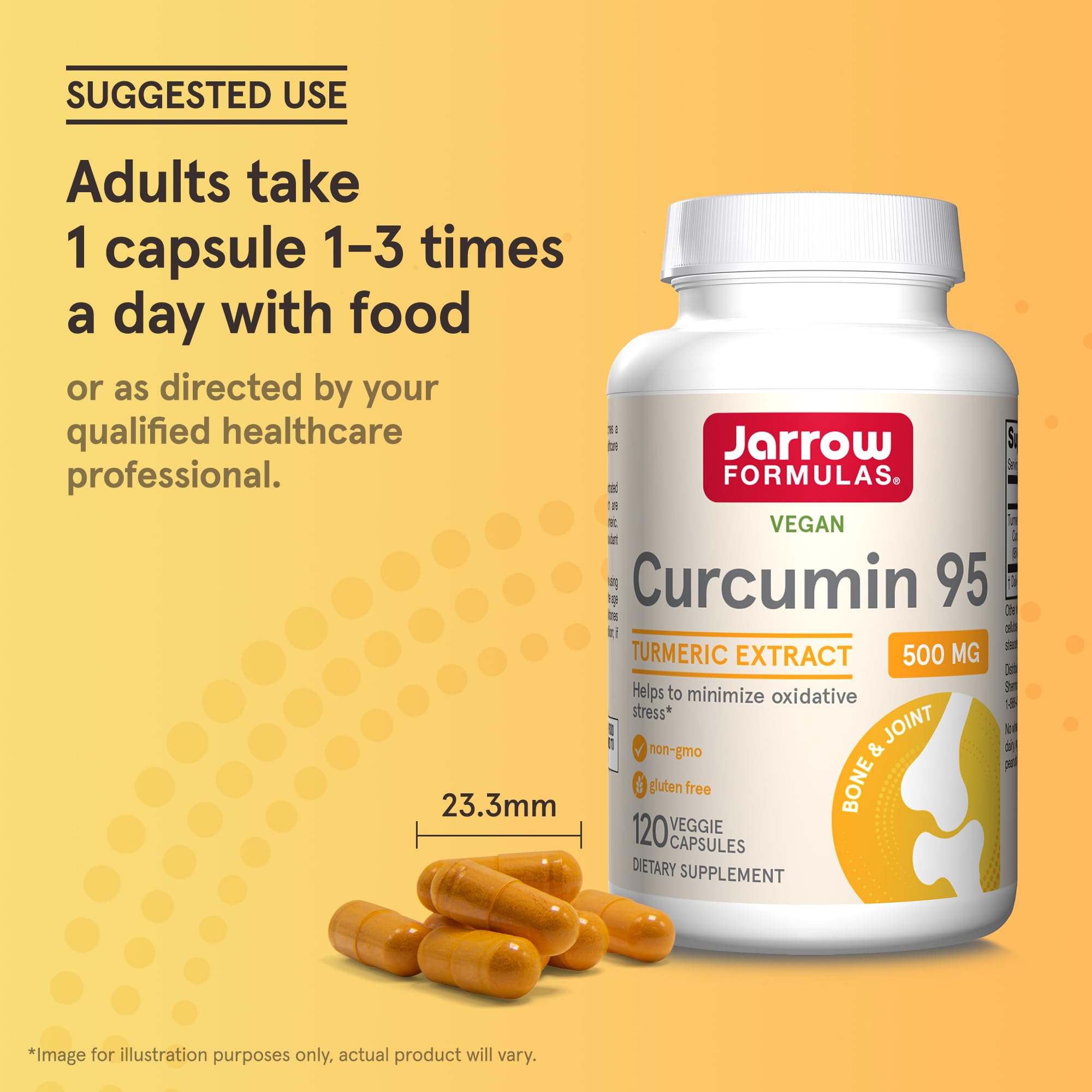 Jarrow Formulas frasco en cocina resaltando uso con alimentación diaria
