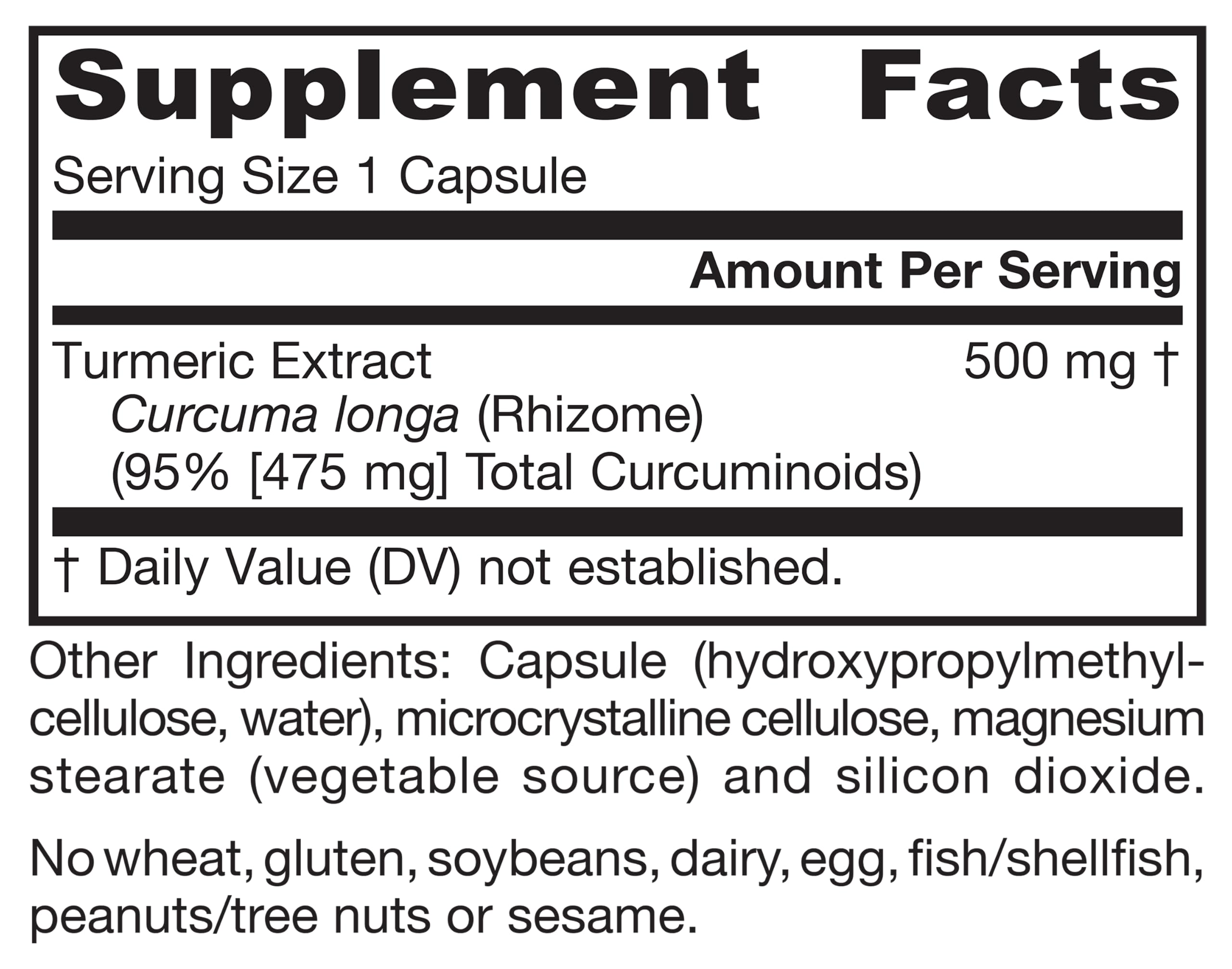 Jarrow Formulas tabla nutricional legible para comprobar ingredientes y dosis