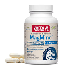 Jarrow Formulas frasco frontal mostrando etiqueta y beneficio de apoyo al estrés