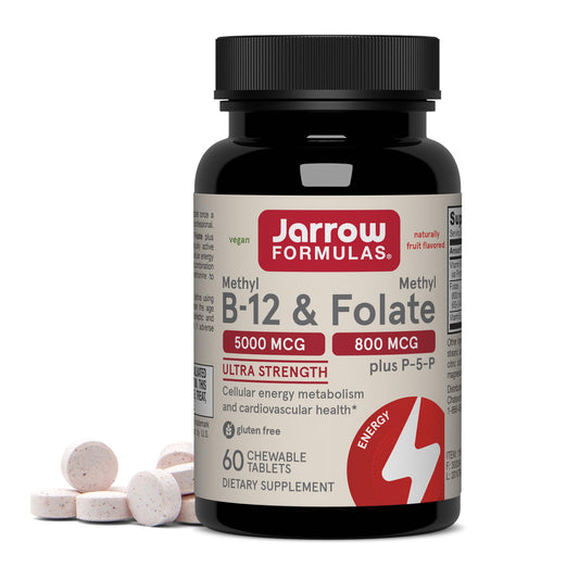 Jarrow Formulas envase frontal masticables muestra conveniencia diaria