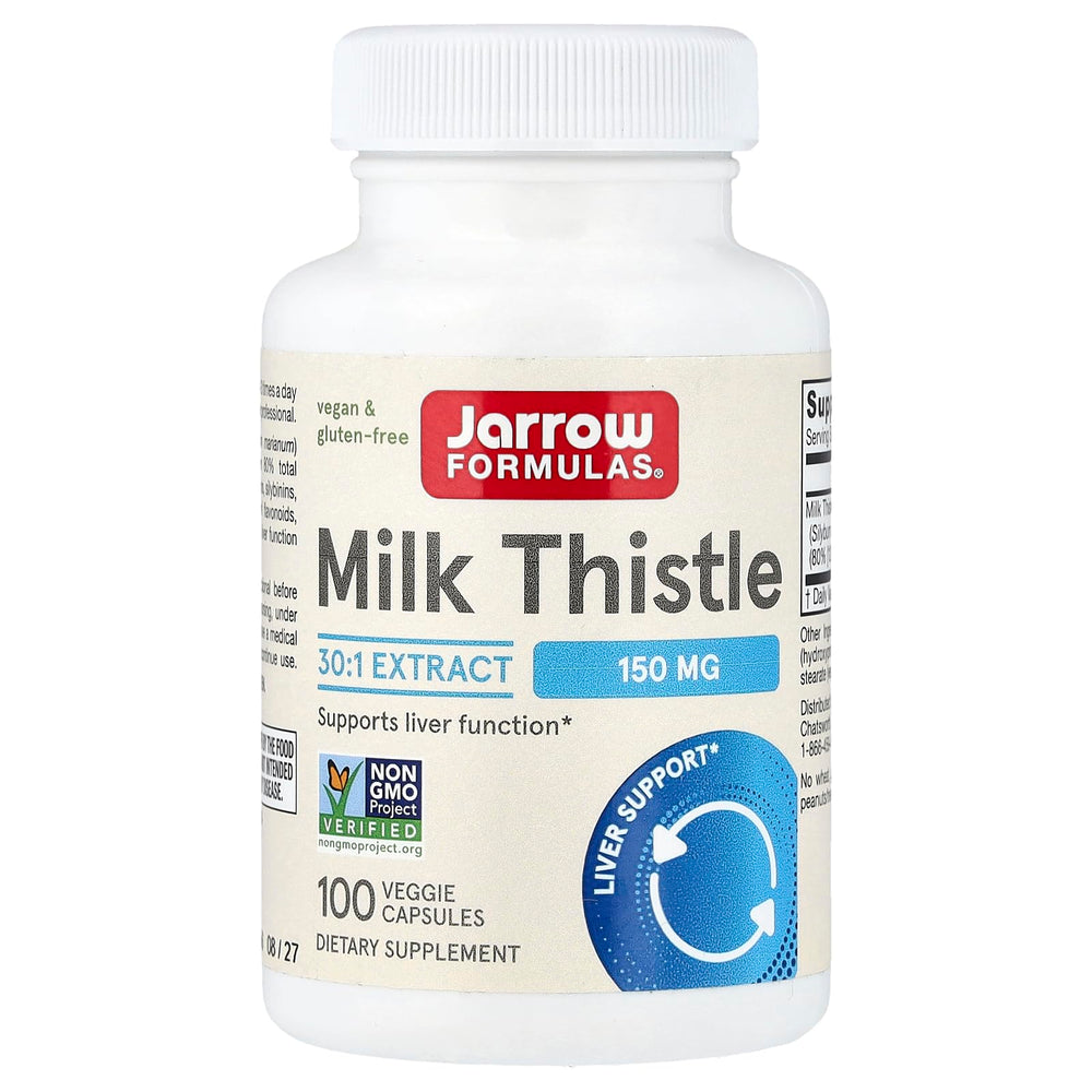 Jarrow Formulas frente del envase mostrando etiqueta y beneficios claros