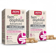 Jarrow Formulas frasco frontal mostrando etiqueta y beneficio probiótico