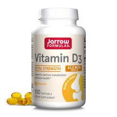 Jarrow Formulas envase frontal mostrando etiqueta y beneficio de dosis fiable