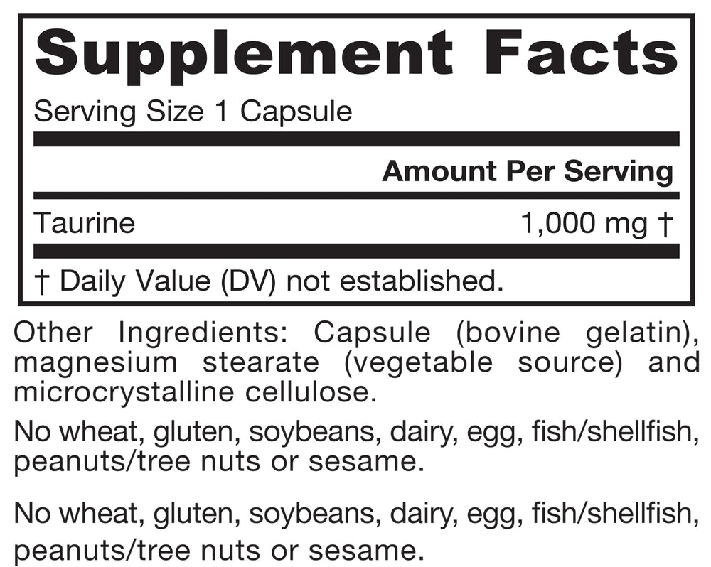Jarrow Formulas primer plano de ingredientes e información de calidad
