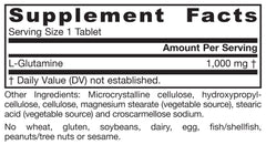 Detalle de la etiqueta de Jarrow Formulas indicando ausencia de alérgenos comunes