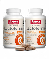 Jarrow Formulas vista frontal del frasco, aporta soporte inmune
