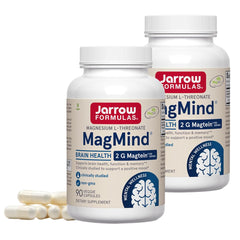 Jarrow Formulas MagMind envase frontal mostrando marca y beneficio cerebral