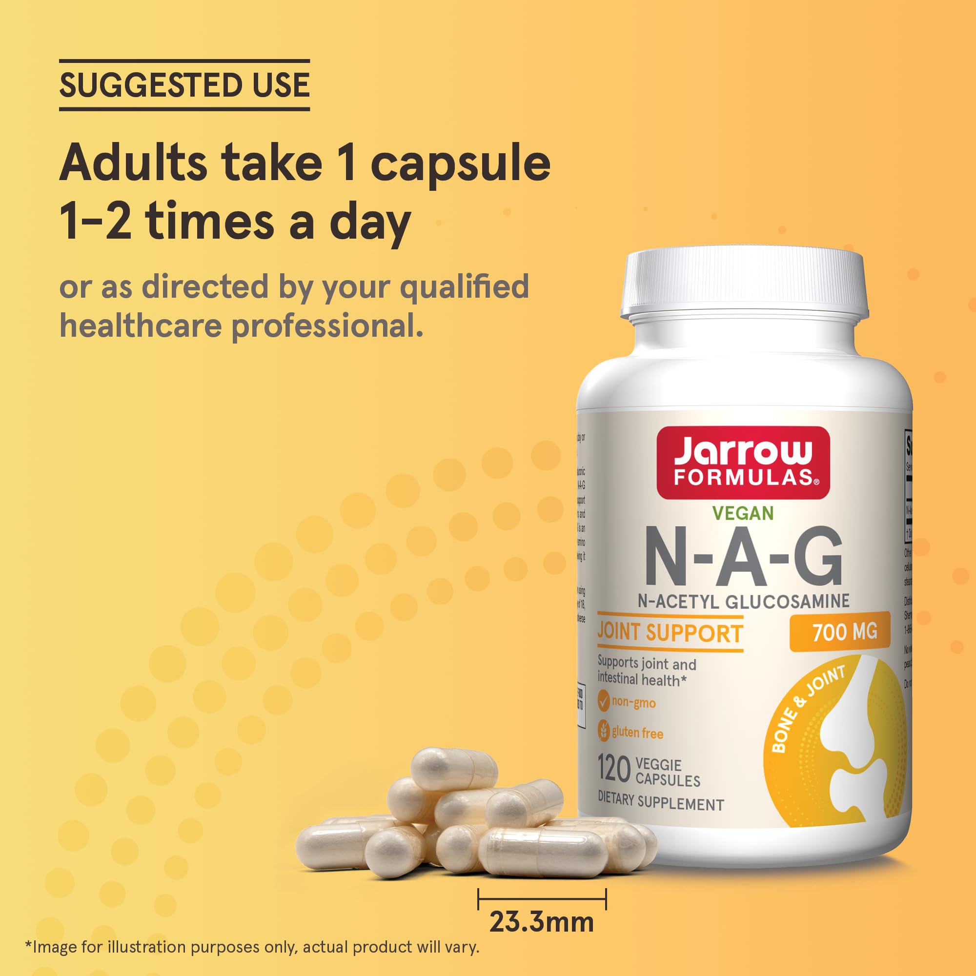 Jarrow Formulas etiqueta nutricional legible mostrando ingredientes clave
