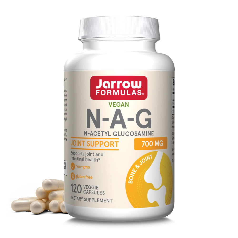 Jarrow Formulas frasco frontal mostrando etiqueta y beneficios visibles